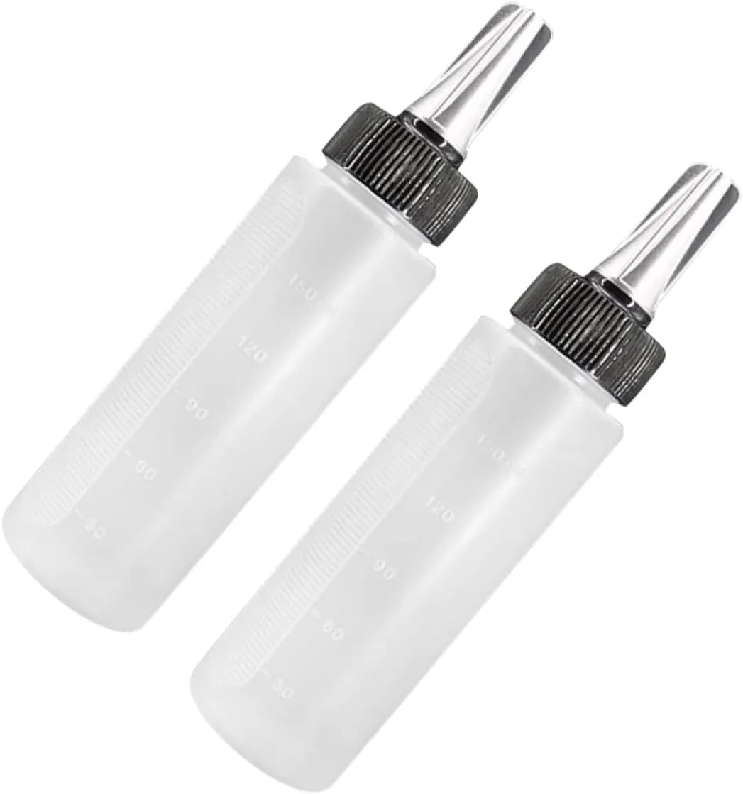NOLITOY Sets Hairdressing Scale Bottle Applicator Bottle for Hair Spray Mist Leak Soft Squeeze Home Beauty Treatment Pcs