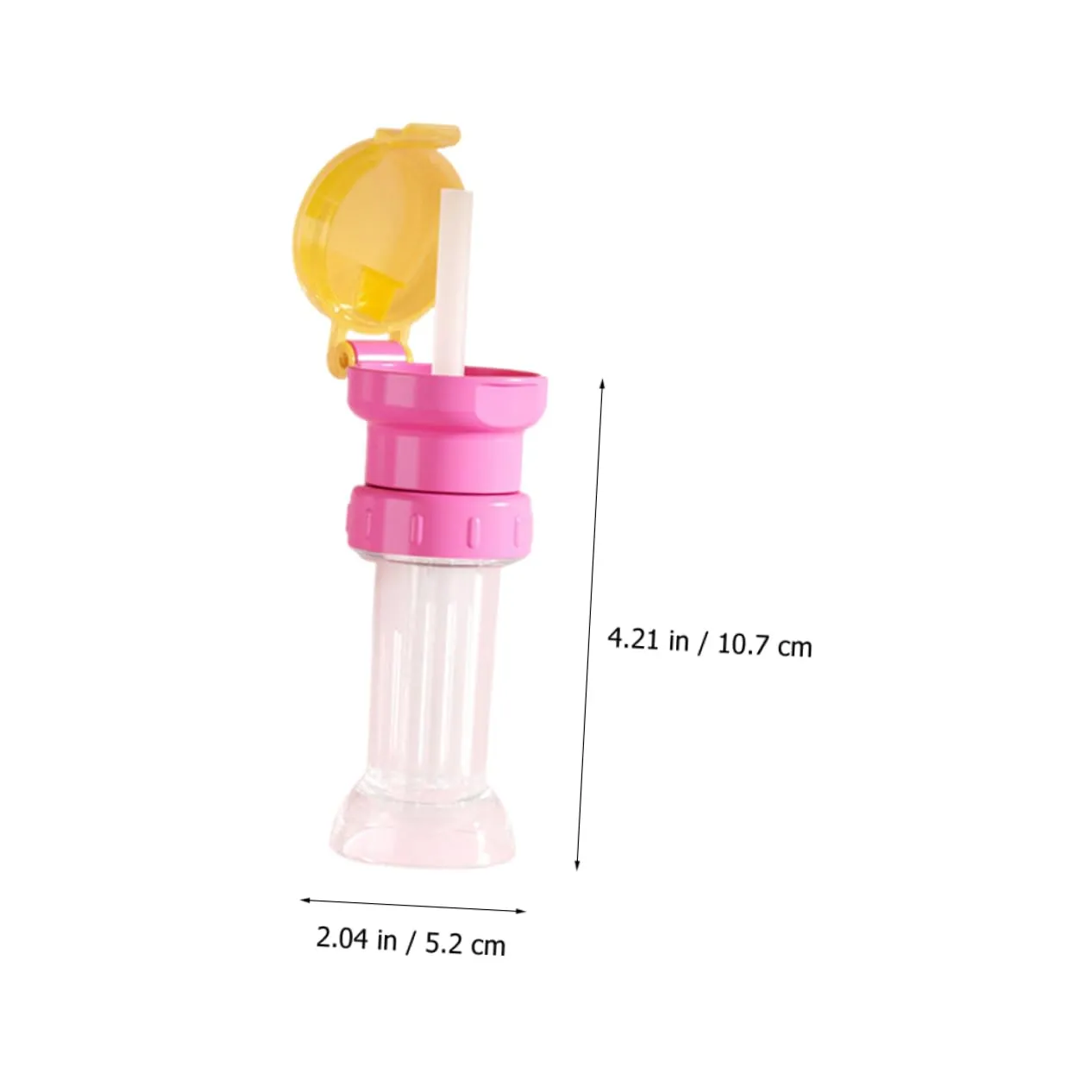 NUOBESTY 4sets 4 Pcs Water Bottle Adapter Caps with Straws Friendly Caps for Various Bottle Safe and Reliable Design Convenient Drink 4pcs*4