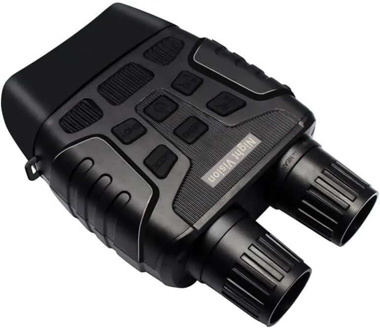 NV3180-c Digital Night Vision Binoculars - 300m Range, 4X Zoom, 1080p, 5W IR LED, 2.31" Screen, for Hunting, Surveillance, Wildlife