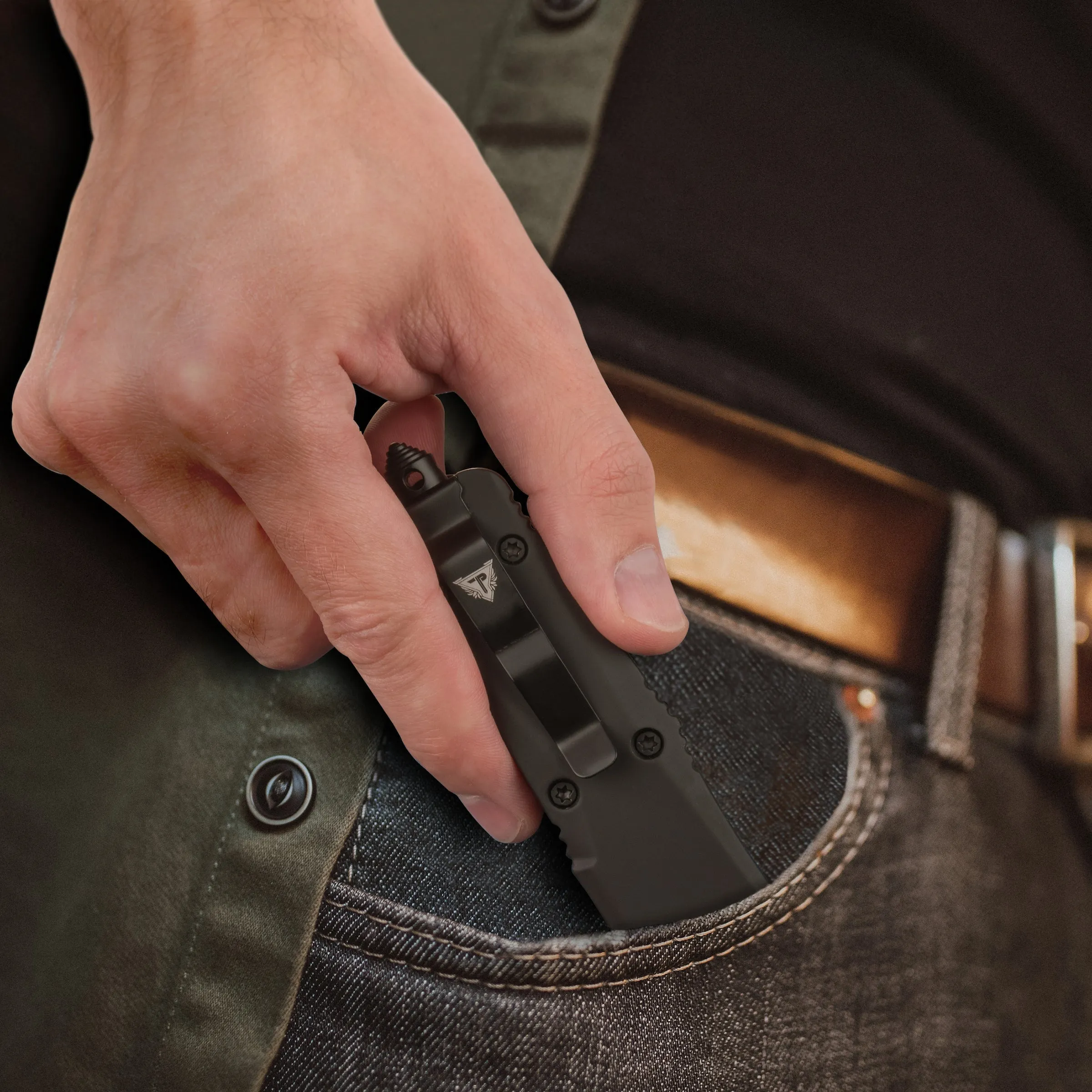 O.G. - OTF Knife - Tanto Blade