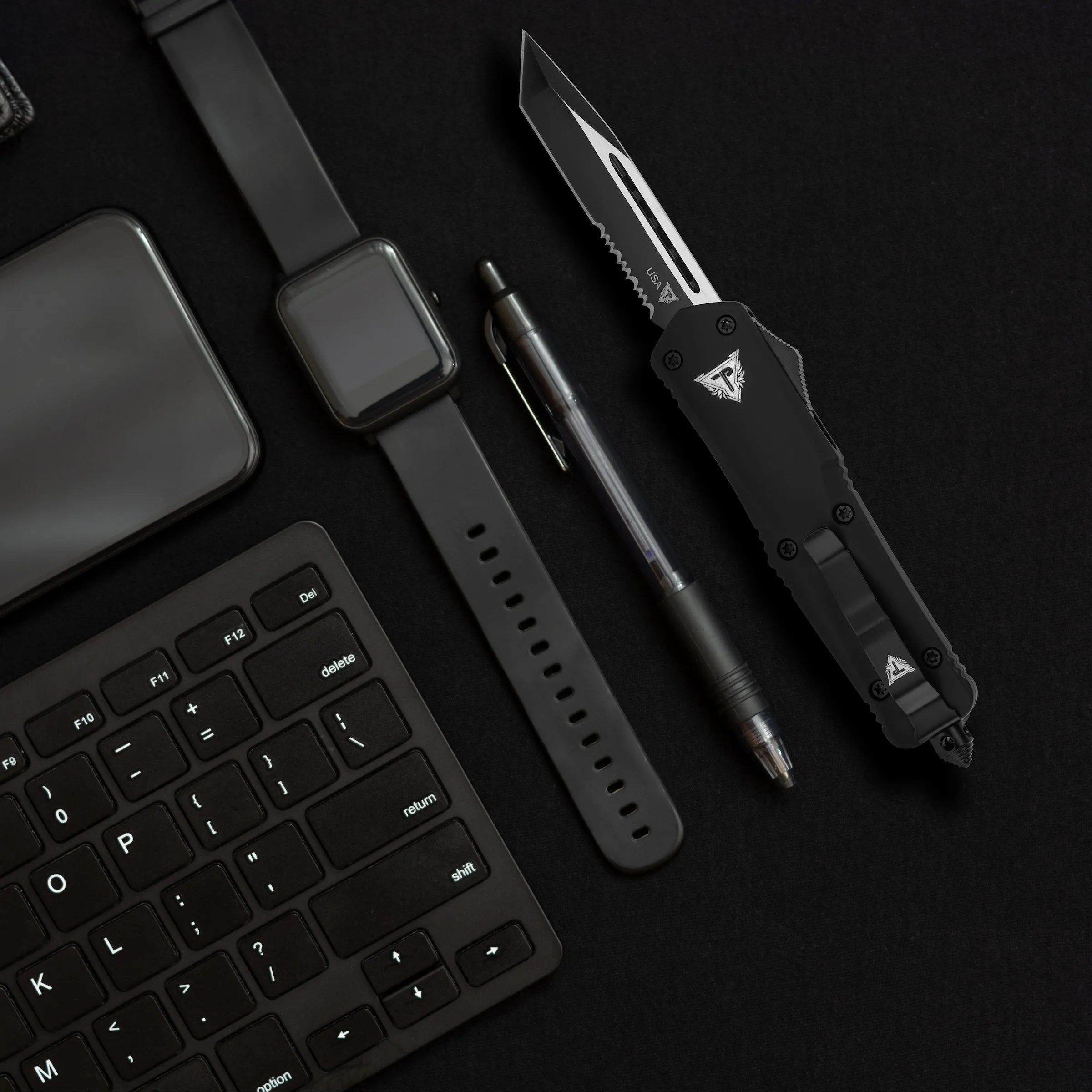 O.G. - OTF Knife - Tanto Blade