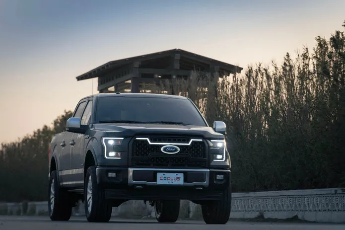 OLM Essential Series Headlights (White DRL) - 2015-2017 Ford F150
