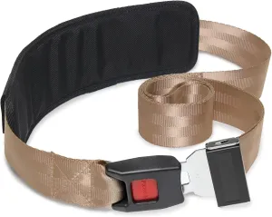 OPTP Extremity Mobilization Strap – 8’ Adjustable Manual Therapy Mobilization Belt - Nylon Strap with Pad and Push Button Buckle Release for Traction and Stabilization