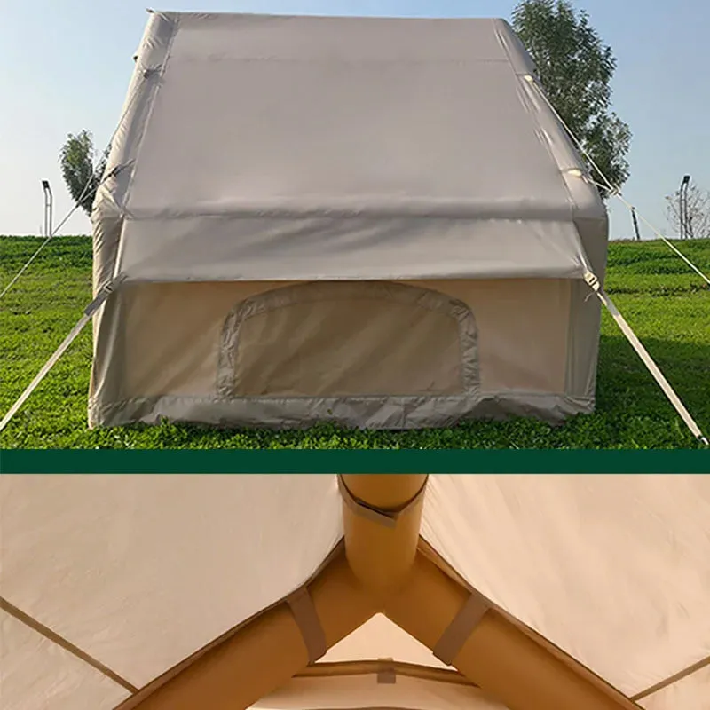 Outdoor Inflatable Camping Tent, Quick Automatic Opening, Family Travel Air Tent, One Bedroom, One Living Room