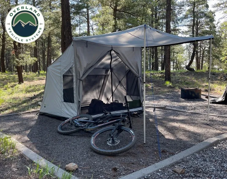 Overland Vehicle Systems Quick Deploying Ground Tent - Gray