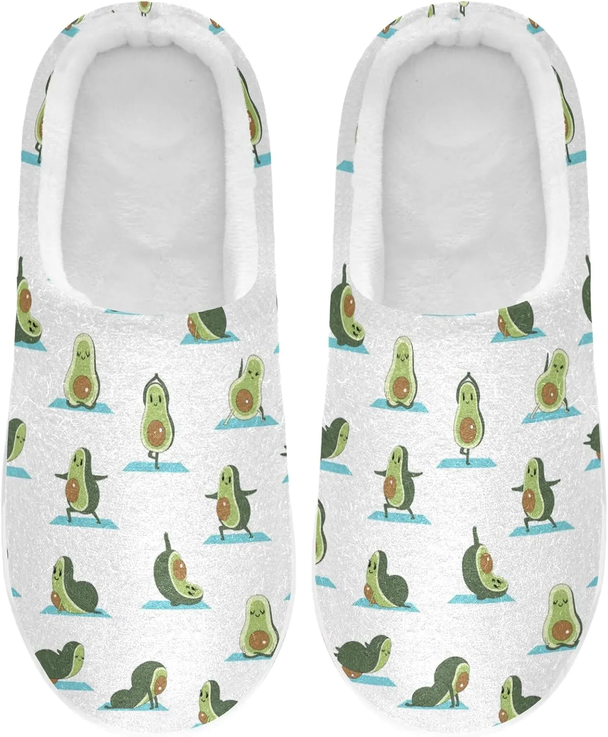 Oyihfvs Unisex Memory Foam Warm Slippers Comfort Soft Casual Shoes for Indoor Outdoor S-XXXL