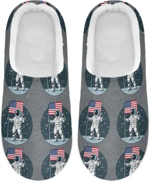 Oyihfvs Unisex Memory Foam Warm Slippers Comfort Soft Casual Shoes for Indoor Outdoor S-XXXL