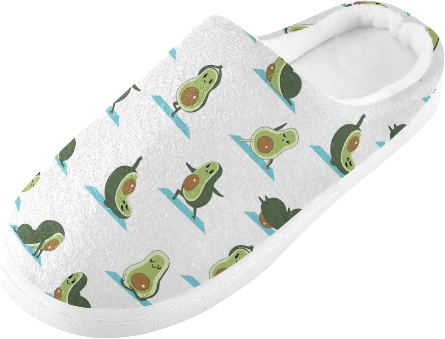 Oyihfvs Unisex Memory Foam Warm Slippers Comfort Soft Casual Shoes for Indoor Outdoor S-XXXL