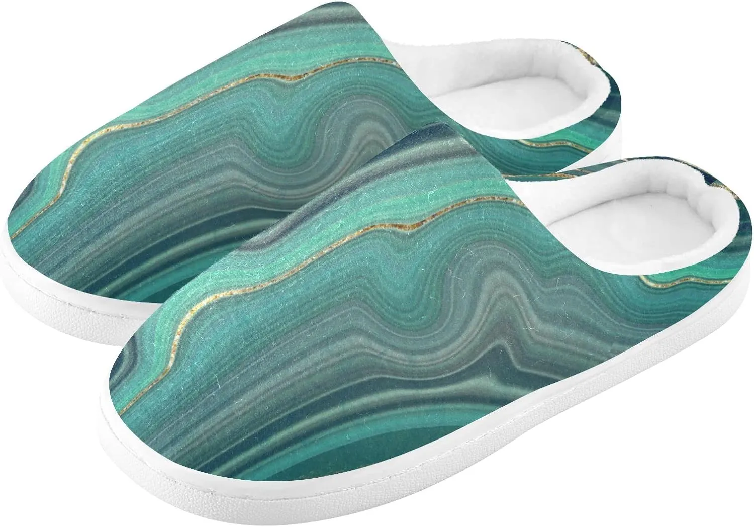 Oyihfvs Unisex Memory Foam Warm Slippers Comfort Soft Casual Shoes for Indoor Outdoor S-XXXL