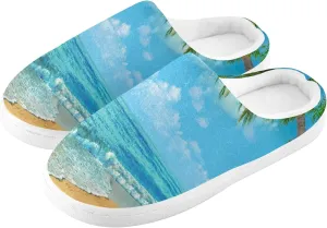 Oyihfvs Unisex Memory Foam Warm Slippers Comfort Soft Casual Shoes for Indoor Outdoor S-XXXL