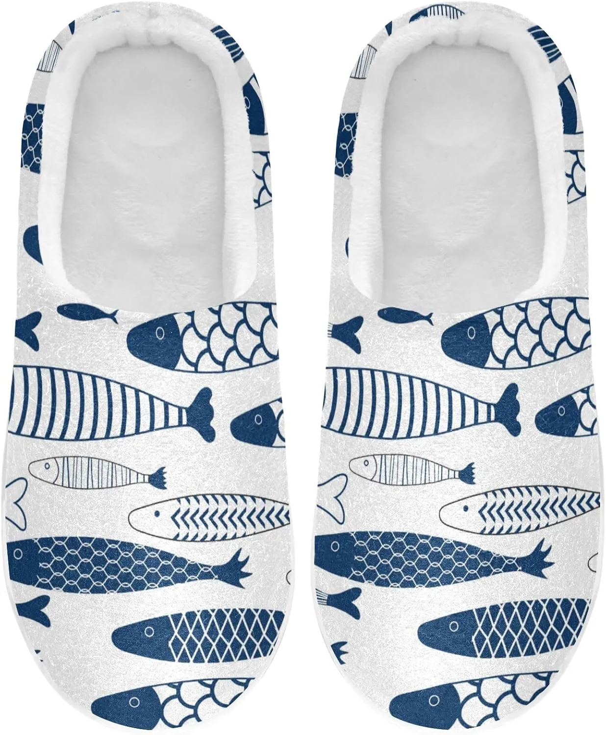 Oyihfvs Unisex Memory Foam Warm Slippers Comfort Soft Casual Shoes for Indoor Outdoor S-XXXL