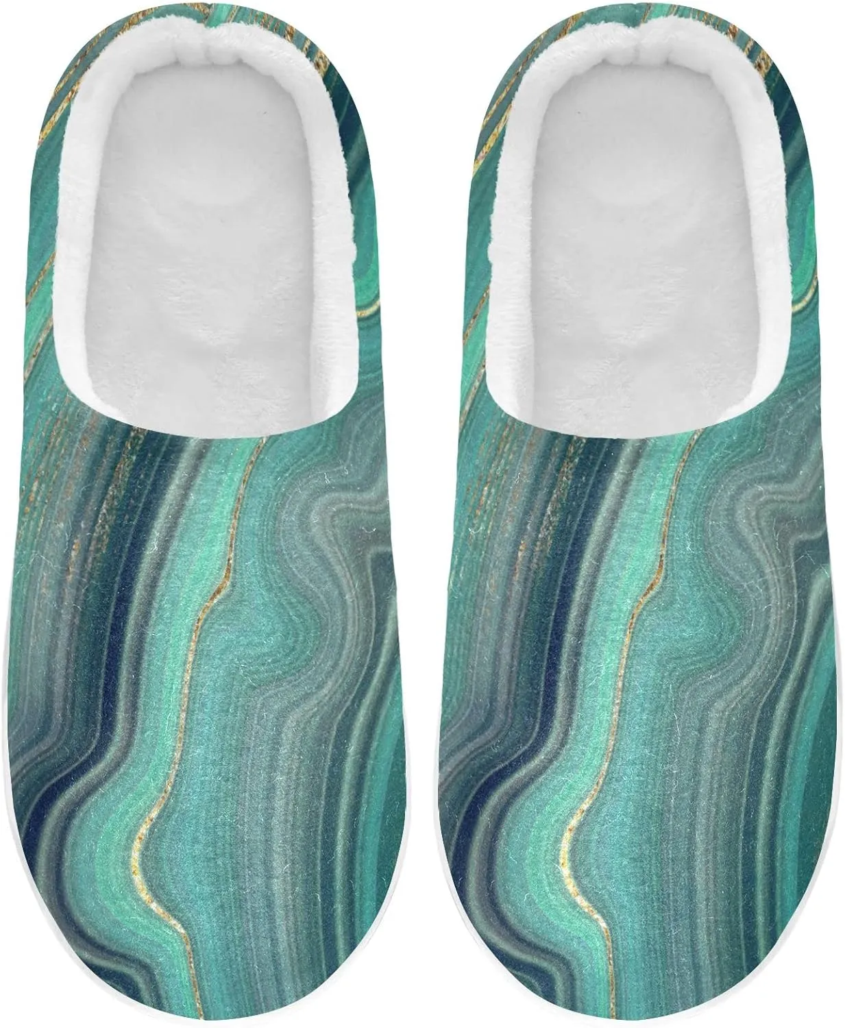Oyihfvs Unisex Memory Foam Warm Slippers Comfort Soft Casual Shoes for Indoor Outdoor S-XXXL
