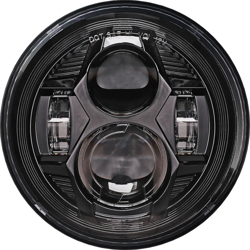 PathFinder 7in. Led Headlights - Black HDP7B