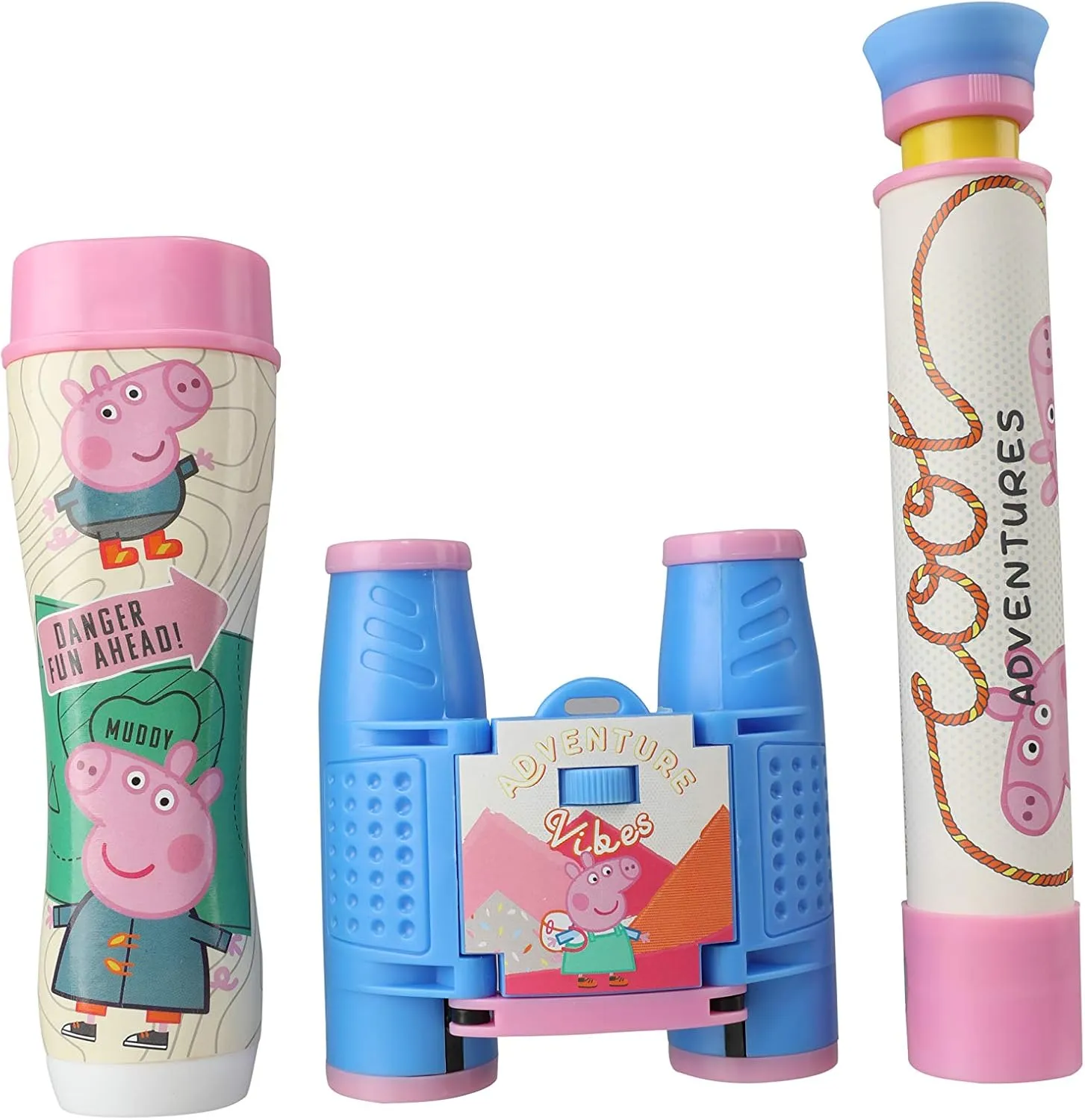 Peppa Pig Telescope with Tripod by Warner Brothers | Kids Telescope for Young Scientists, Encourage Scientific Discovery, Educational Insights, Toys & Games, 2-Piece, Black/Yellow