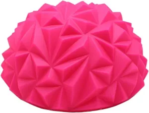 Pineapple Ball,Balance Semi-Sphere,Tactile Massage Foot Pad,Stable Training Ball Fitness Ball Anti-Burst Fitness Ball 16×10CM (Color : D)