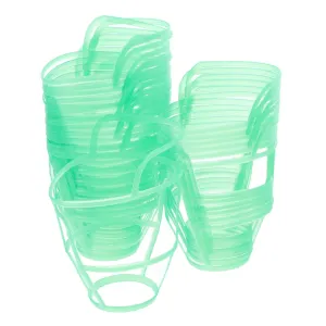 Plastic Net Bottle Cover 20pcs Infusion Mesh Bag Saline Bottle Drip Cover for Home Care