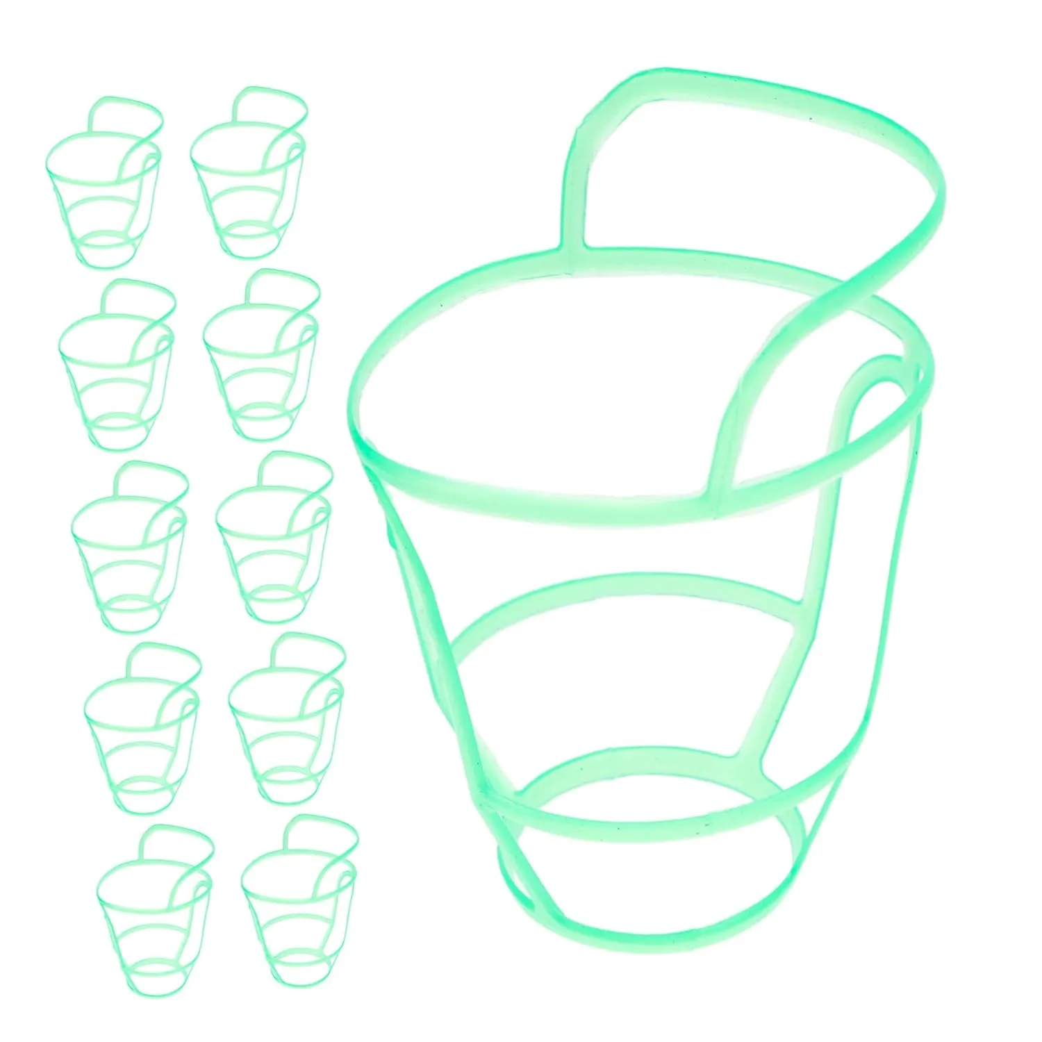 Plastic Net Bottle Hanging Covers 20pcs Infusion Supplies Hospital Outpatient Clinic Saline Bottle Grid