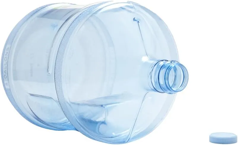 Polycarbonate 3 gallon Stubby Water Bottle (with Handle) with 48mm Cap