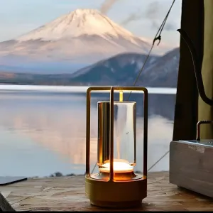 Portable Cordless Lantern for Versatile Indoor and Outdoor Lighting