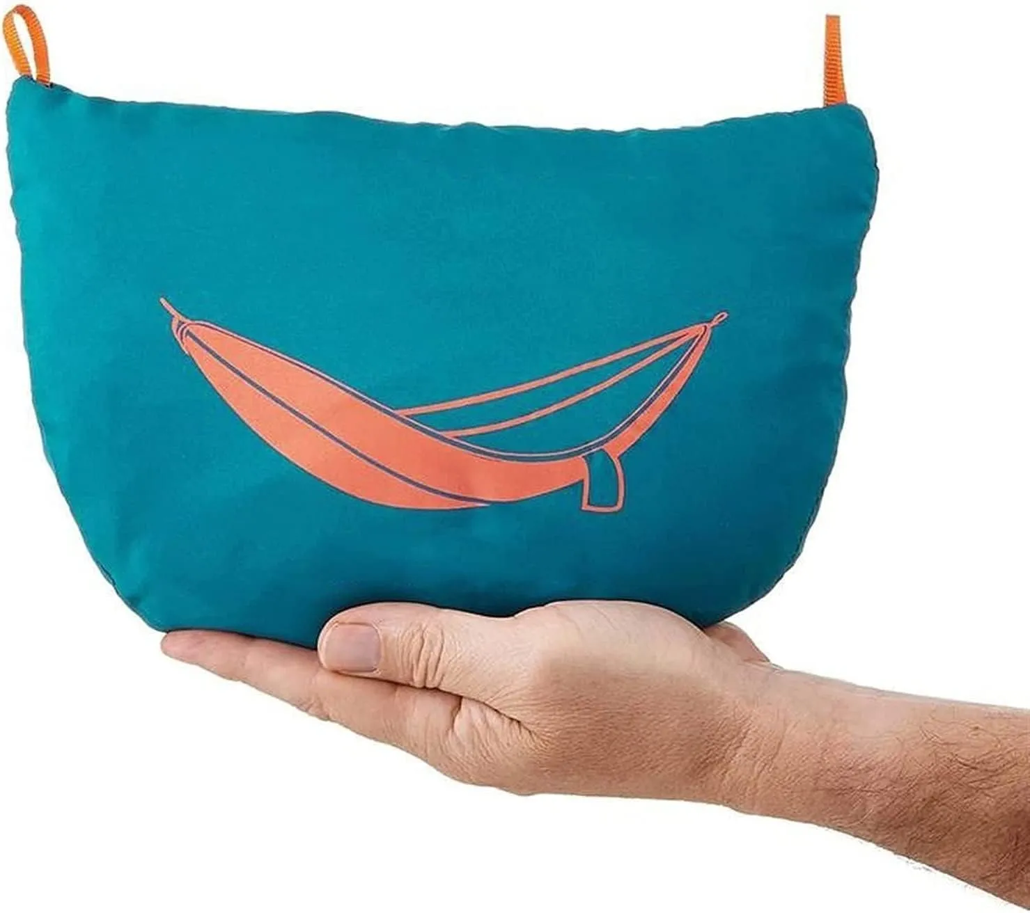 Portable Hammocks Portable Hammock Nylon Parachute Hammocks for Backpacking Travel Beach Backyard Patio Hiking Outdoor Recreation Hammock for Outdoor(Blue)