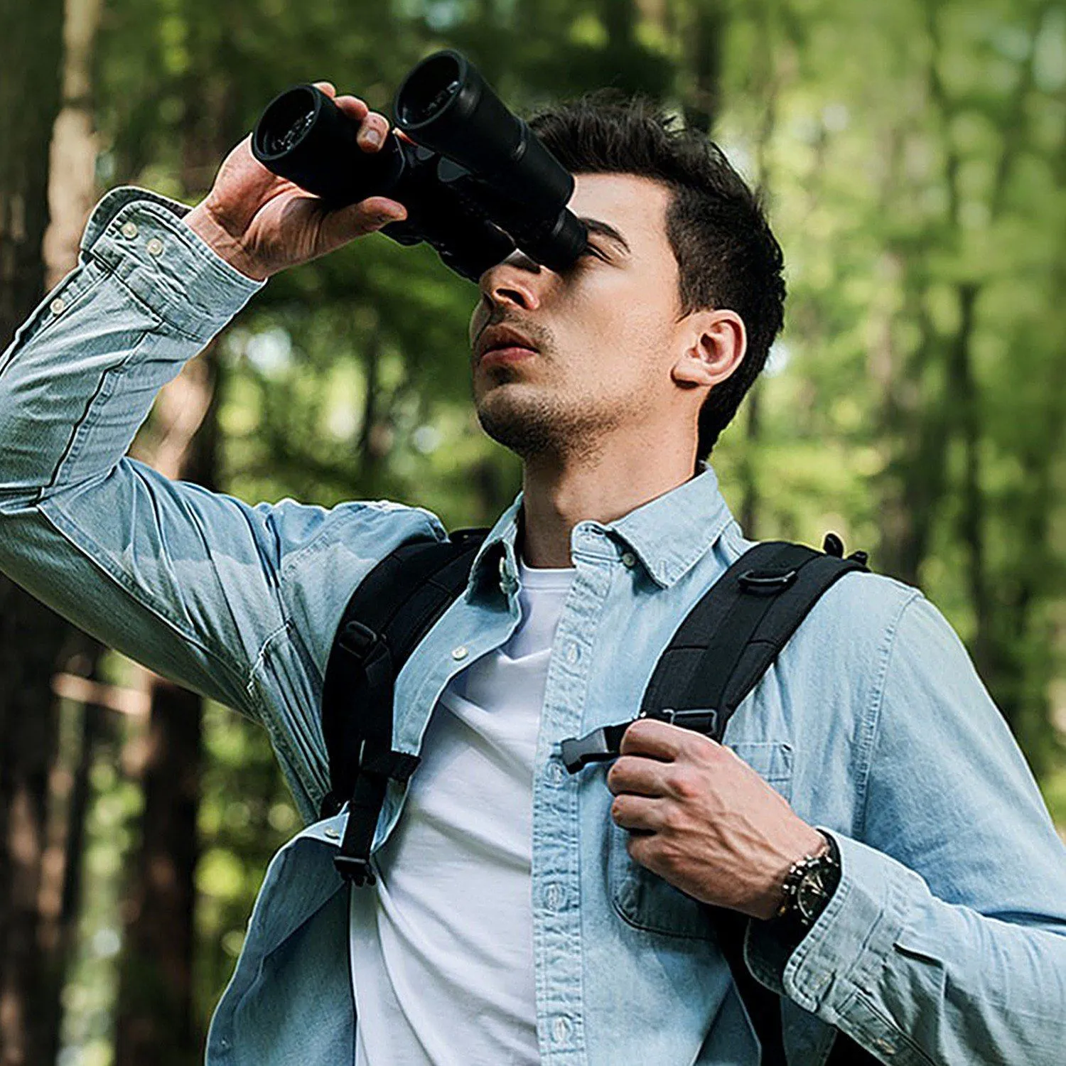 Portable Zoom Binoculars with FMC Lens