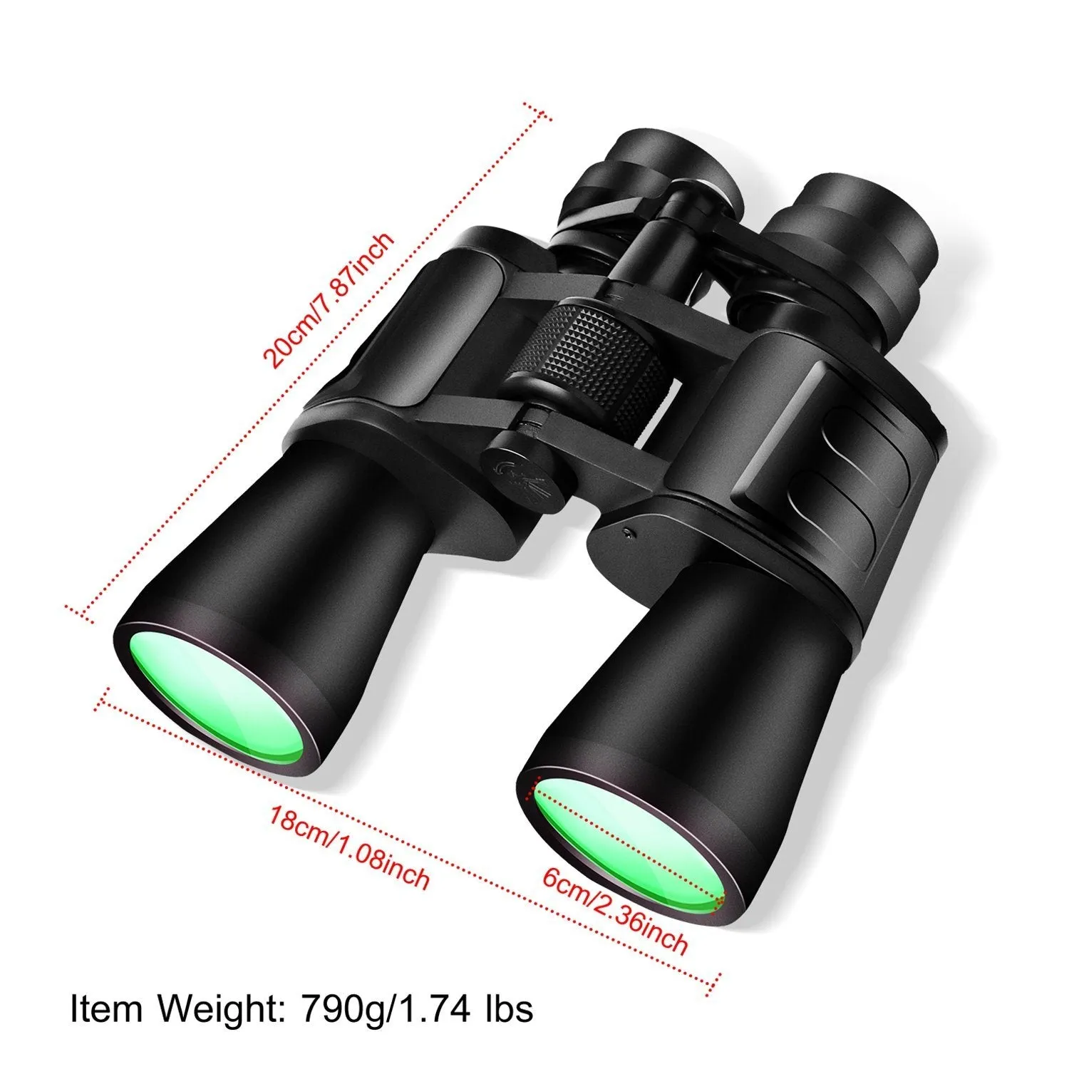 Portable Zoom Binoculars with FMC Lens