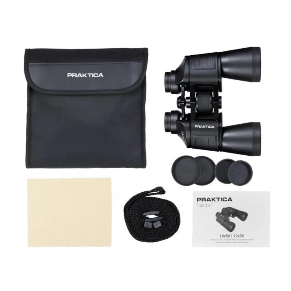 Praktica Falcon 10x50 Binoculars - Black