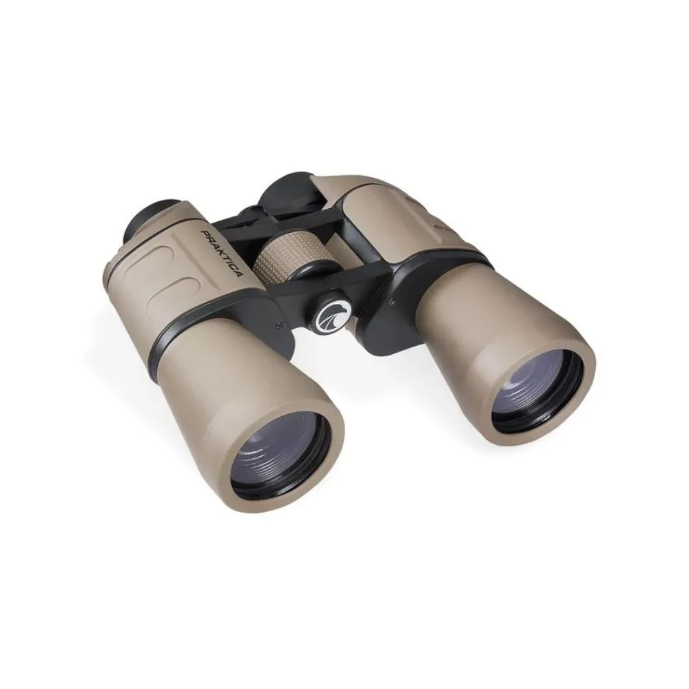 Praktica Falcon 12x50 Binoculars - Sand Colour