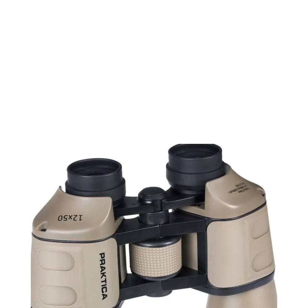 Praktica Falcon 12x50 Binoculars - Sand Colour