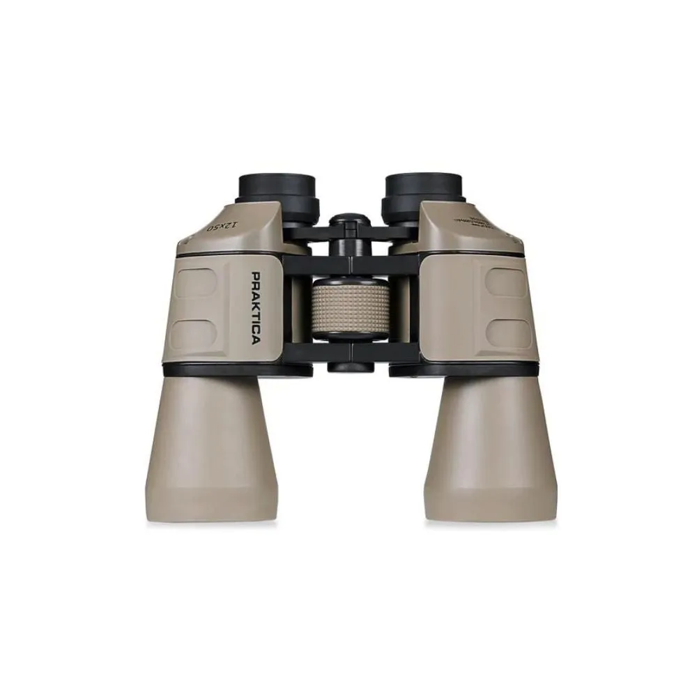 Praktica Falcon 12x50 Binoculars - Sand Colour