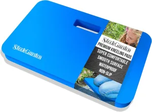Premium Thick Kneeling Pads Bath Floor Kneeler for Baby, Knee Pad Cushion for Pool | Thickest, Most Comfortable Foam Mat Kneeler for Yoga & Exercise,Waterproof (12.5"x17.8"x2, Blue)