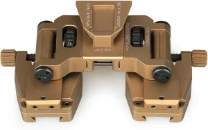 PVS-14 Binocular Bridge System NVG Mount，Night Vision Goggles Night Vision Adapter，for PVS-14 Night Vision for Adults Binoculars Monocular Or Binocular
