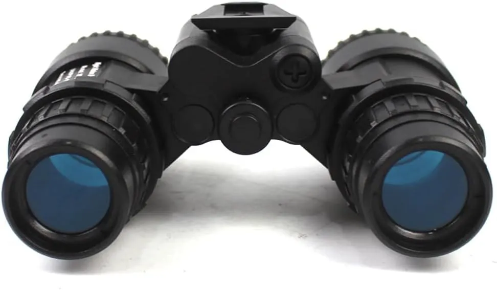 PVS15 NVG Dummy Model,Helmet Dual-Tube Binocular Night Vision Goggles for Cosplay Display, No Function