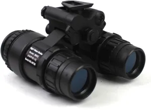 PVS15 NVG Dummy Model,Helmet Dual-Tube Binocular Night Vision Goggles for Cosplay Display, No Function