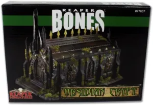 Reaper Miniatures Bones Obsidian Crypt #77637 Unpainted Plastic Building Scenery