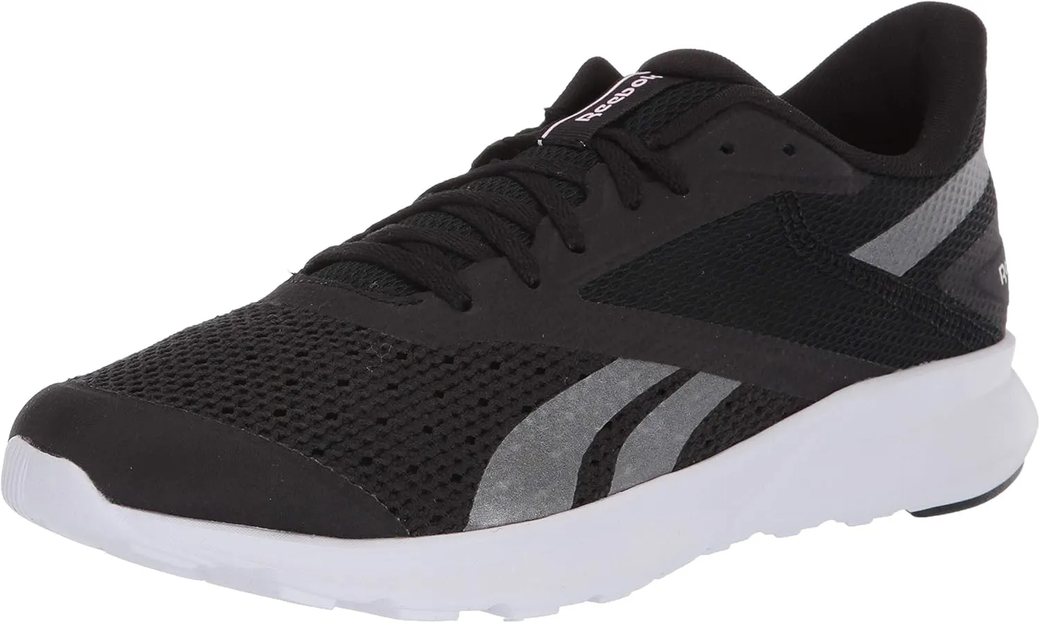 Reebok Women's Speed Breeze 2.0 Running Shoe, Black/White/Pixel Pink, 8 M US