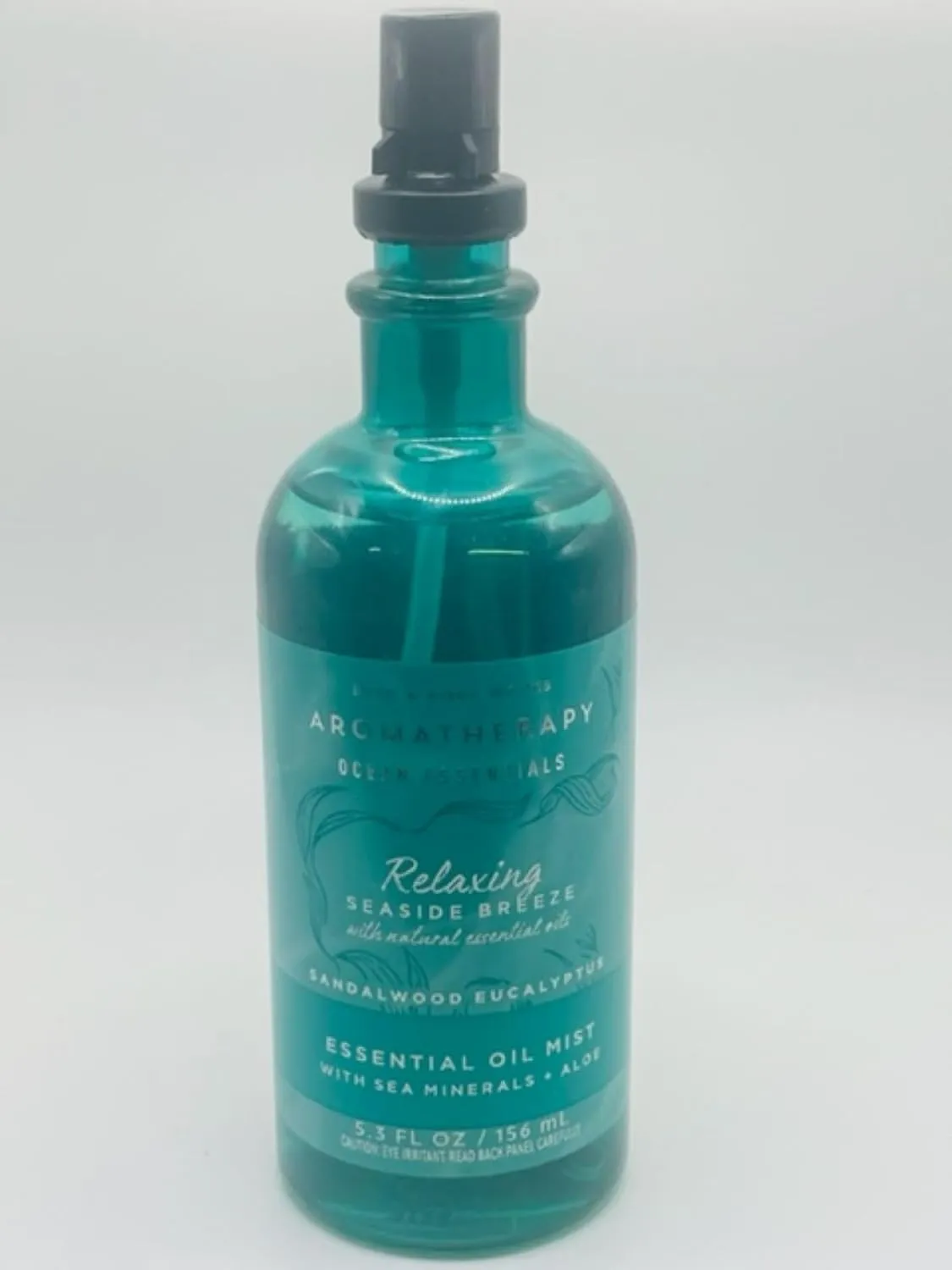 Relaxing Seaside Breeze Sandalwood Eucalyptus Aromatherapy Mist 5.3 Ounce For Skin Pillows and Linens Made With Essential Oils