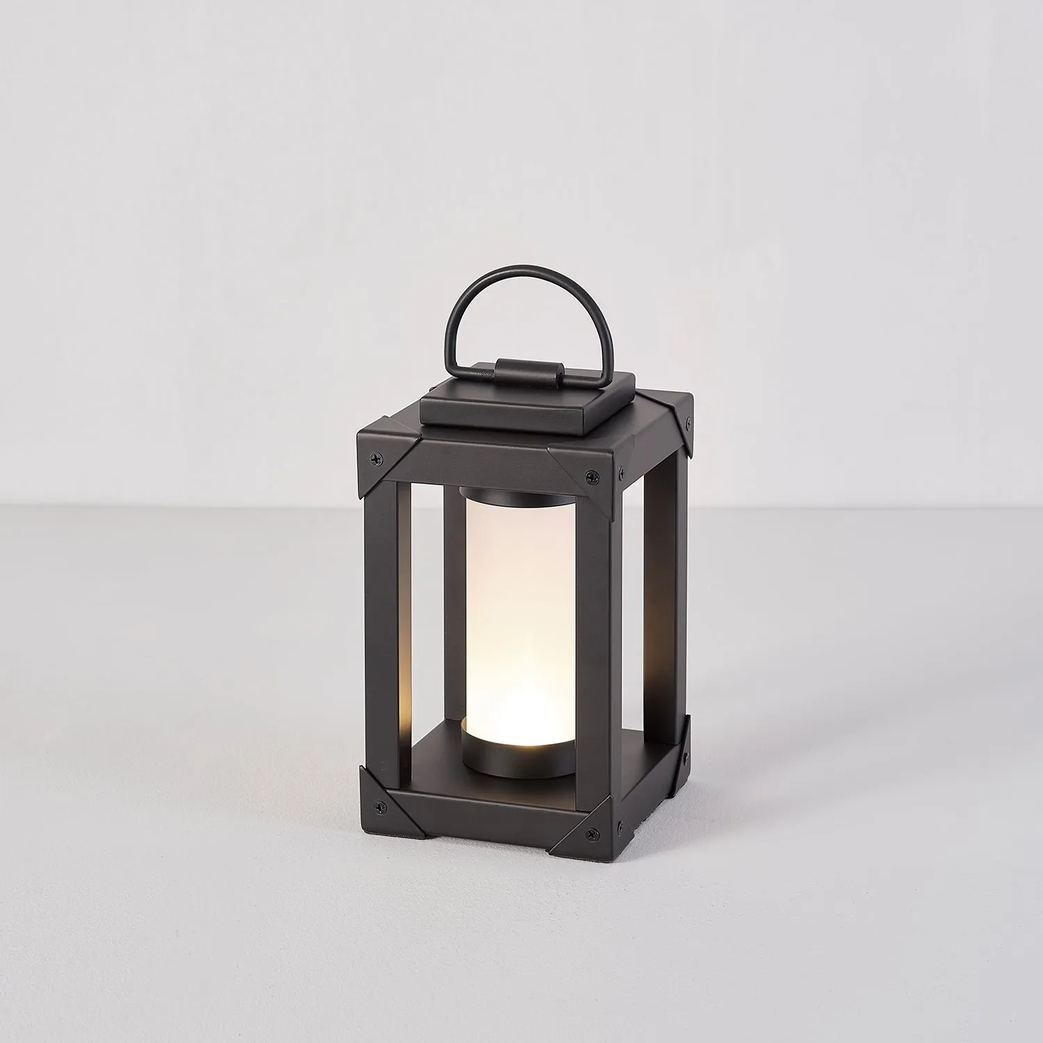 Rhye Bronze LED Integrated Battery Outdoor Lantern