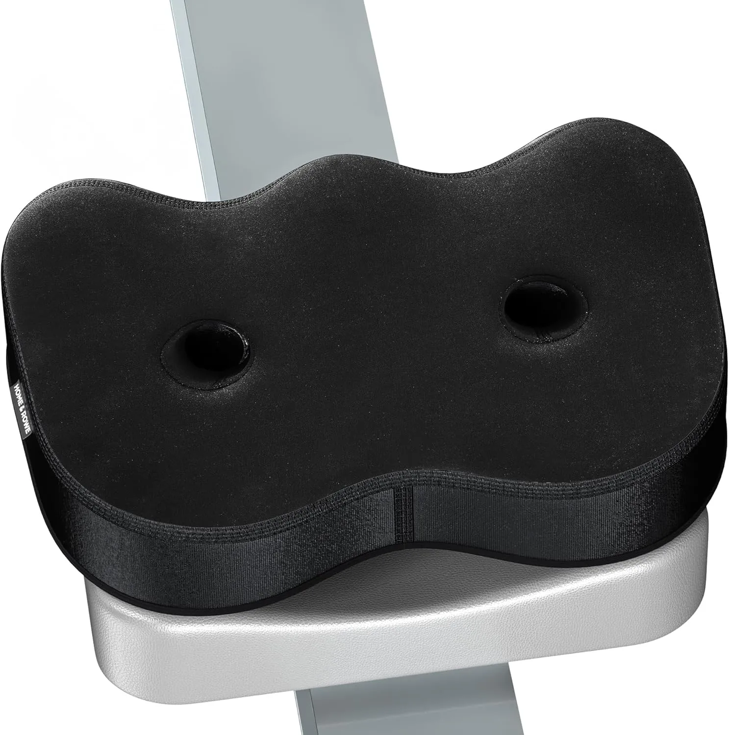 Rowing Machine Seat Cushion Compatible with Concept 2 Rower - Seat Pad for Comfort & Support - Also Fits Hydrow, Peloton & More - Rowing Accessories