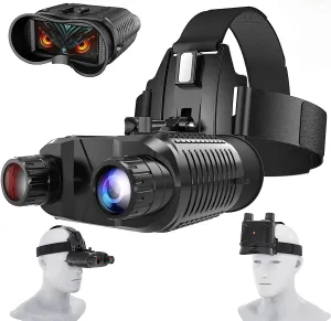 RoyaleGlow 3D Night Vision Goggles Binoculars Clear View