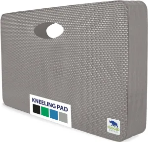 Rugged Rhino Soft Foam Patent Pending Kneeling Pad, Garden Knee Pads Resists Water, Thick Durable Shock Absorbent, Comfortable Strong Rebound, Gardening, Mechanic Tools, Bathing Baby, Slate Gray
