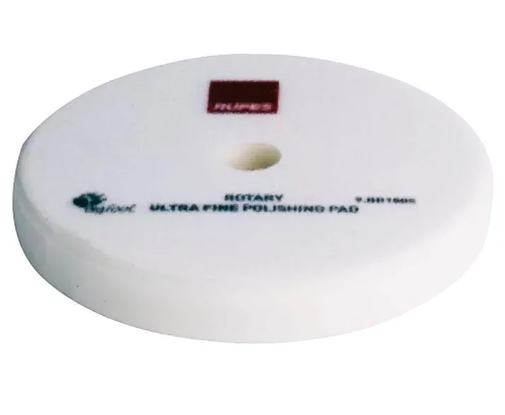 Rupes Bigfoot Rotary Polishing Pads Coarse Fine & Ultra Fine 3 Pack 175/180mm
