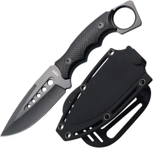 S-TEC 9" Full Tang Tactical Knife with ABS Swivel Sheath - GEN 2 -