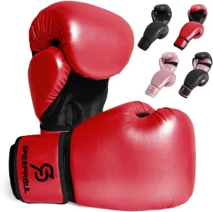 S200 Boxing Gloves for Men and Women Suitable for Boxing Kickboxing Mixed Martial Arts Maui Thai MMA Heavy Bag Fighting Training Red Blood