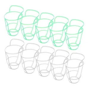 SAFIGLE Fusion Net Bag 20pcs Reusable Infusion Bottle Cover Saline Holder Easy to Use for Hospital Home