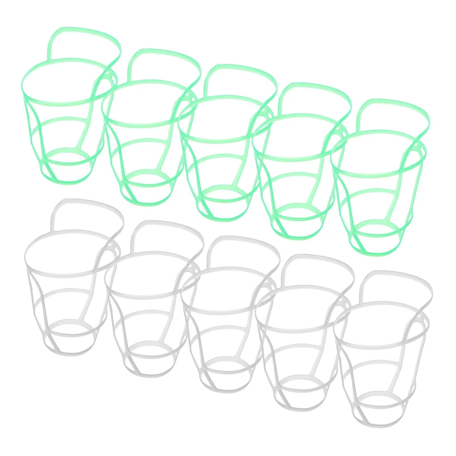 SAFIGLE Fusion Net Bag 20pcs Reusable Infusion Bottle Cover Saline Holder Easy to Use for Hospital Home