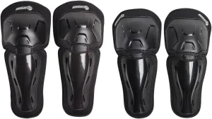 Sector 9 Riot Pad Set Protective Gear, Black, Small/Medium