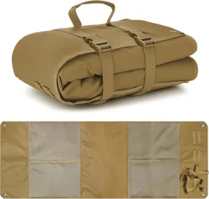 Shooting Mat, Non-Slip Moisture-Proof Folded Pad with Carry Strap for Range Shooting Hunting Camping