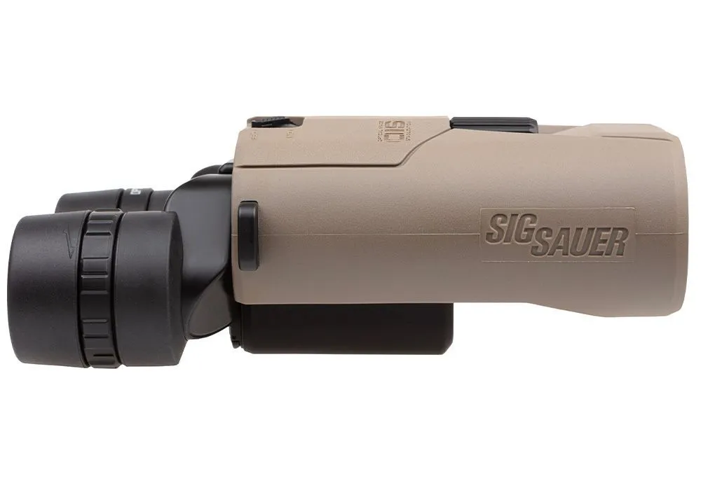 Sig Sauer Zulu6 FDE HDX OIS 12x42mm Waterproof Fog-Proof Roof Prism Binocular with Image Stabilization (SOZ6WP12)