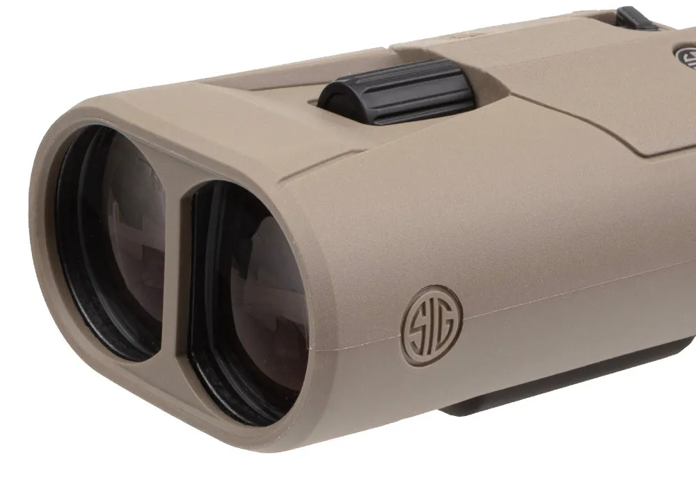 Sig Sauer Zulu6 FDE HDX OIS 12x42mm Waterproof Fog-Proof Roof Prism Binocular with Image Stabilization (SOZ6WP12)